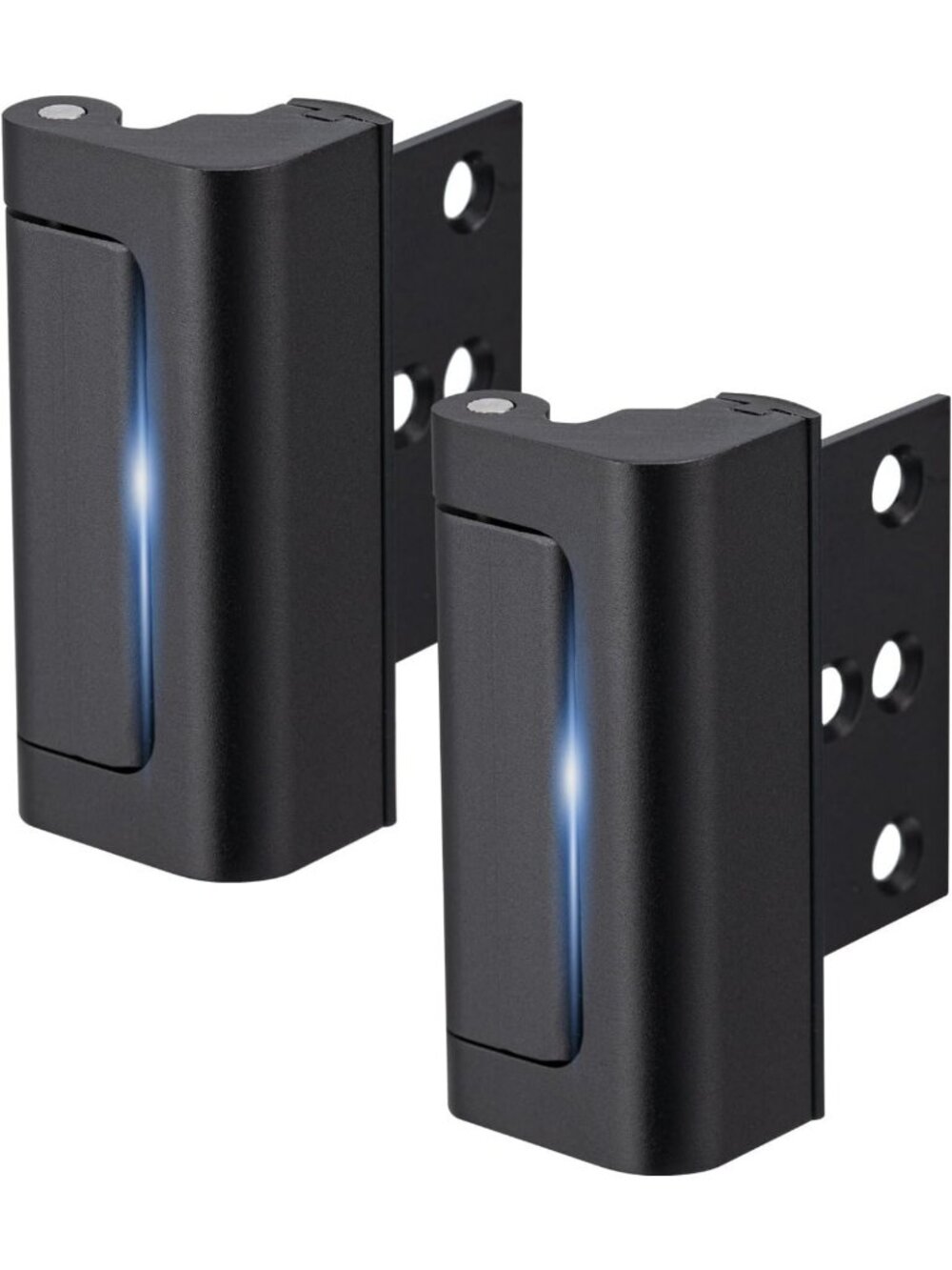2 Pack Childproof Door Locks - Heavy Duty Reinforcement for Inward Swing Doors